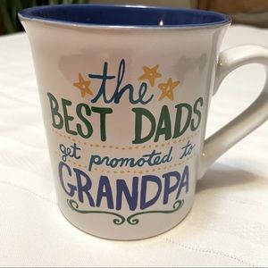 Coffee Mug “Best Dads Get Promoted to Grandpa” Ceramic Coffee Mug